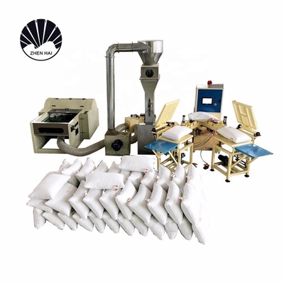 Coxim Sofa Stuffing Filling Machine do descanso da fibra de poliéster HFC-700