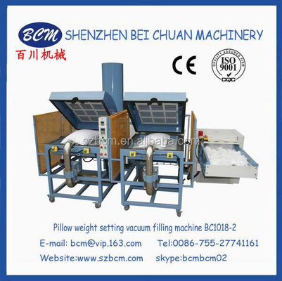 Filling Sucks Best Surface Pillow Vacuum Filling Filling Line BC1018-2